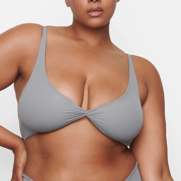 SKIMS Other - skims skimpy scoop bralette in gray